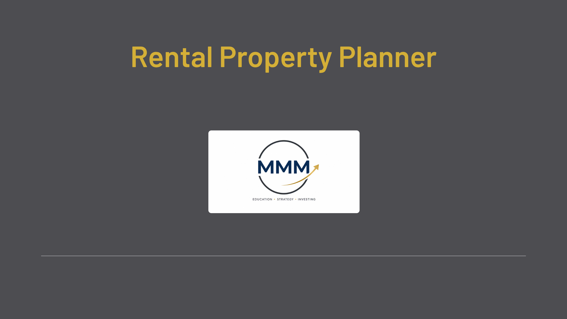Rental Property Maintenace Planner