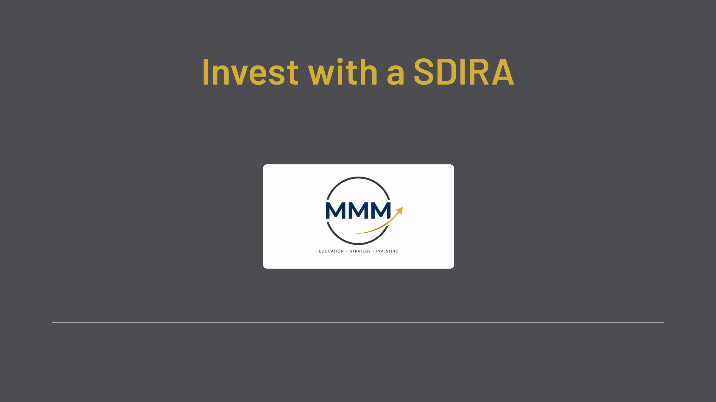 Self Directed IRA Guide